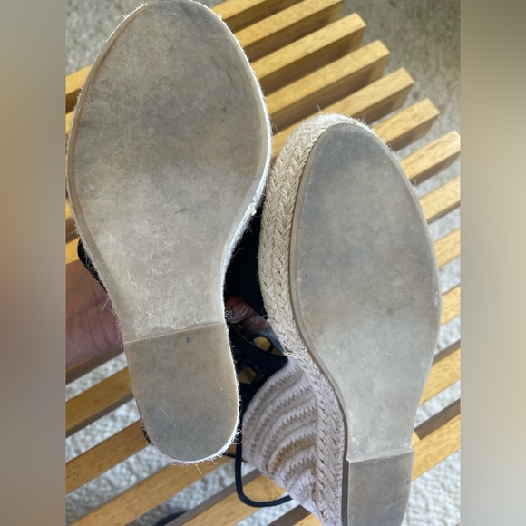 Steve Madden Lace-up Espadrille Wedge Sandals - Picture 4 of 4